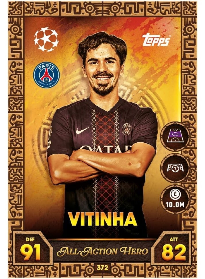 Topps Match Attax UCC 2025/2026 Collectible Football Trading Cards, Mini Tin "Global Goalscorers" with 28 Cards with 1 Limited Edition & 3 Exclusive Edition Cards, Officially Licensed Product - Image 5
